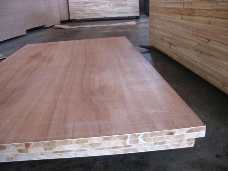 commercial fancy veneer red oak veneered blockboard